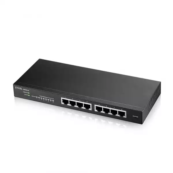 Суич ZyXEL GS1915-8, 8-портов, Gigabit, Управляем Суич ZyXEL GS1915-8, 8-портов, Gigabit, Управляем