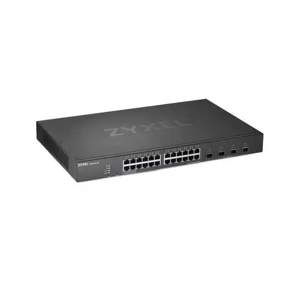 Суич ZYXEL XGS1930-28HP, 28 портов управляем L3, 24x Gigabit, 4x SFP+ порта, PoE ports Суич ZYXEL XGS1930-28HP, 28 портов управляем L3, 24x Gigabit, 4x SFP+ порта, PoE ports