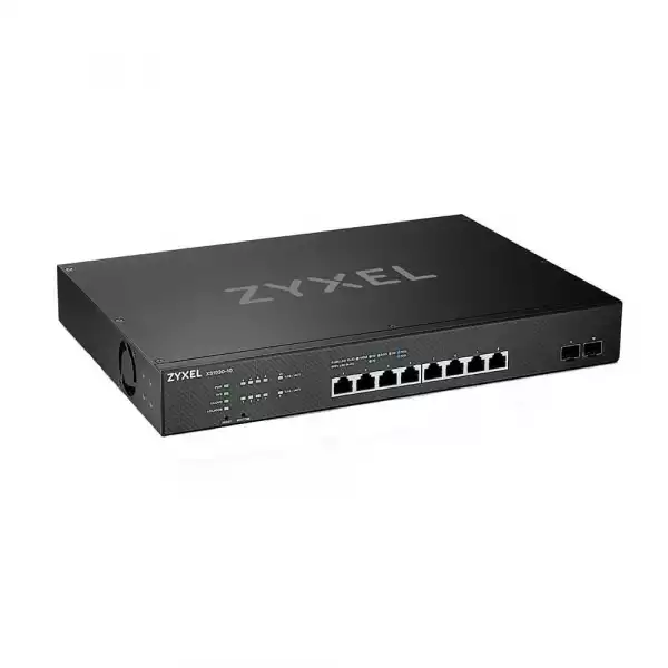 Суич ZYXEL XS1930-10, 8 портов управляем, 10Gb, 2xSFP, за монтаж в шкаф Суич ZYXEL XS1930-10, 8 портов управляем, 10Gb, 2xSFP, за монтаж в шкаф