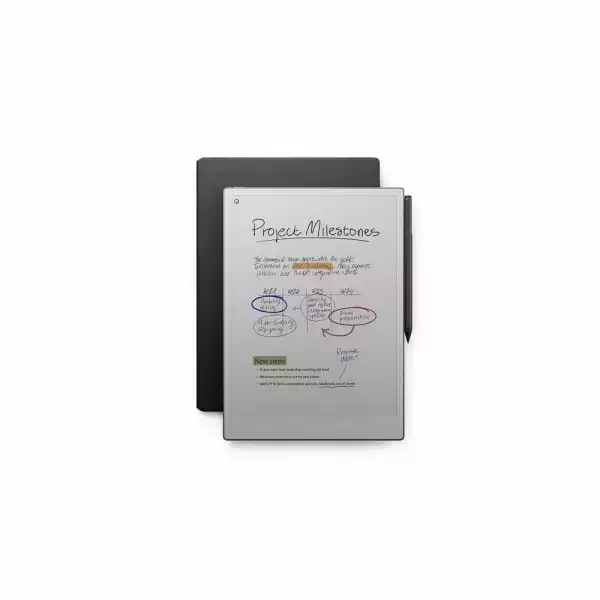 Таблет reMarkable Paper Pro 11.8" в комплект с Marker plus и Калъф Premium Brown Leather Book Folio