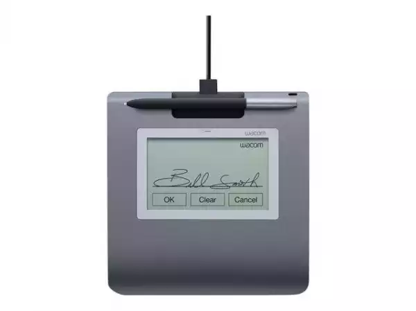 Таблет за подпис Wacom STU-430, Sign Pro PDF, USB, Черен