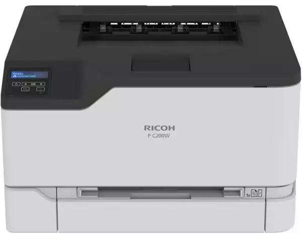 Цветен лазерен принтер RICOH P C200W, USB 2.0, LAN, WiFi, A4, 24 ppm Цветен лазерен принтер RICOH P C200W, USB 2.0, LAN, WiFi, A4, 24 ppm