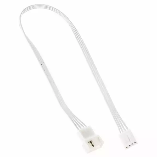 Удължителен кабел Kolink 4-Pin PWM - 30 cm, Бял