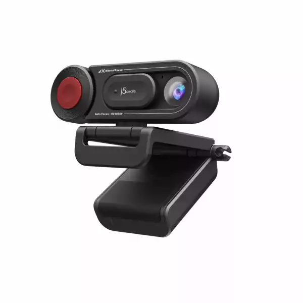 Уеб камера j5create JVU250, 4K Ultra HD, Микрофон, Автоматичен и ръчен фокус