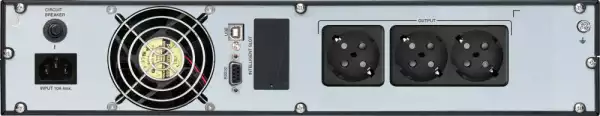 UPS FSP Group Champ Rack 2K, 2000VA, 1800W, LCD, 3 Schuko, USB, RS-232
