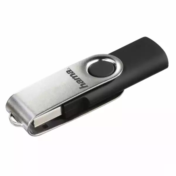 USB памет HAMA Rotate, 64GB, 10 MB/s, Черен USB памет HAMA Rotate, 64GB, 10 MB/s, Черен