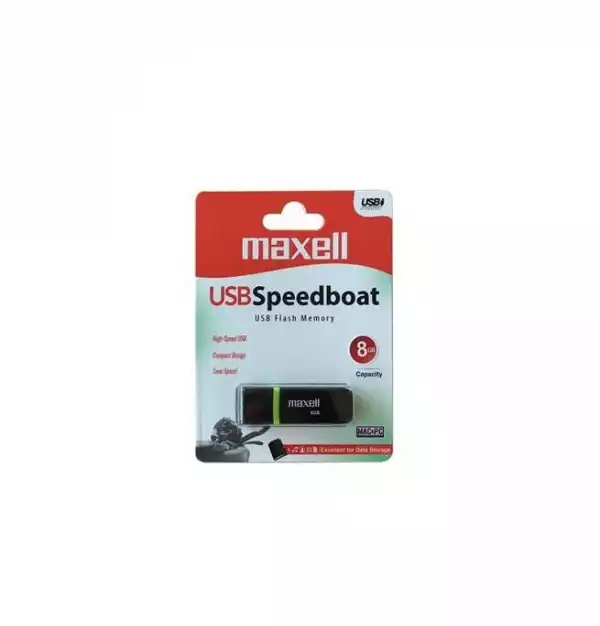 USB памет MAXELL SPEEDBOAT, USB 2.0, 8GB