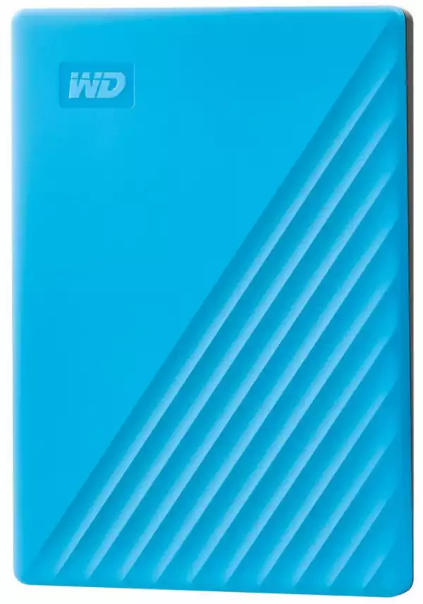 Външен хард диск Western Digital My Passport, 2TB, 2.5" - Син