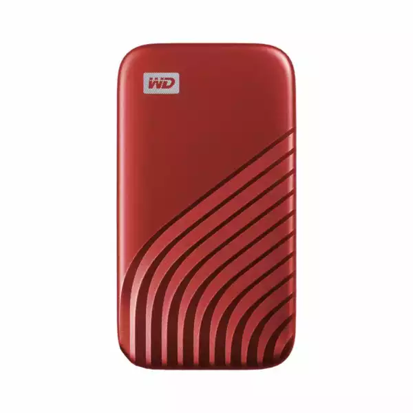 Външен SSD WD My Passport, 2TB, Червен Външен SSD WD My Passport, 2TB, Червен