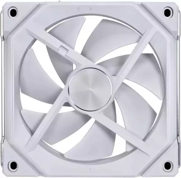 Вентилатор Lian Li Uni Fan REVERSE SL V2, 120mm, ARGB, Бял