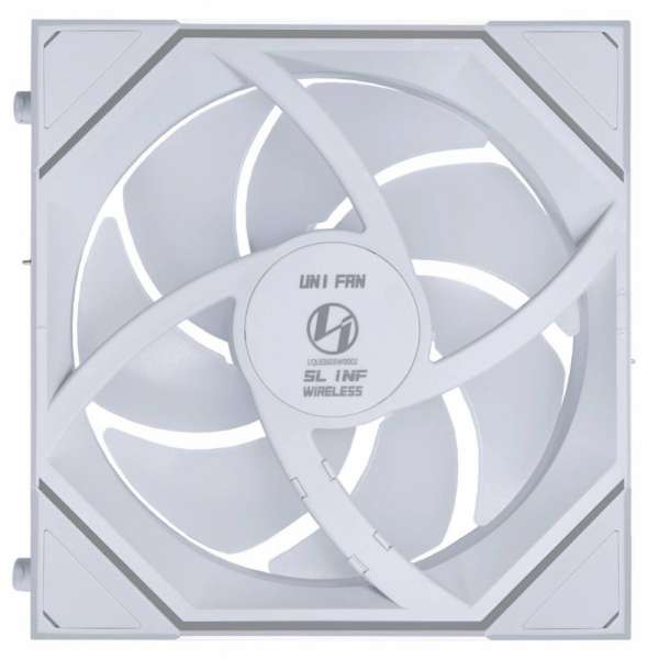 Вентилатори 3бр Lian Li UNI FAN SL-INF Wireless ARGB PWM Reverse - 120 mm Бели + Контролер