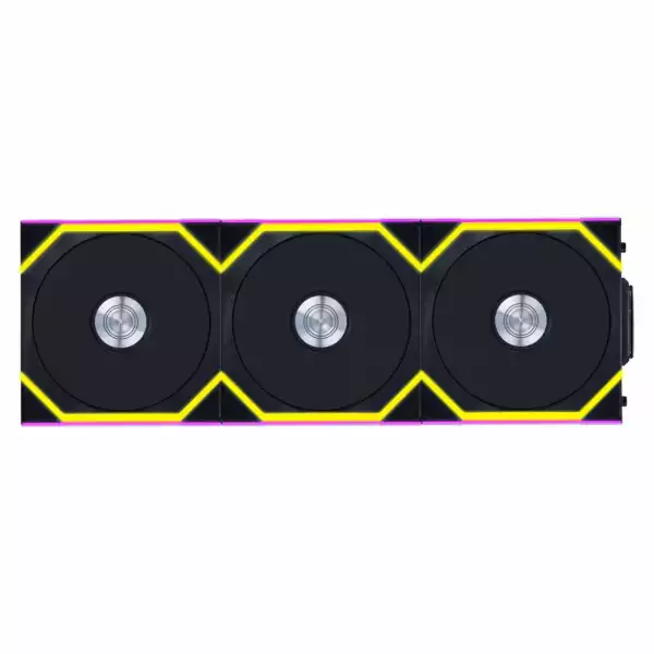 Вентилатори 3бр Lian Li UNI FAN SL Wireless ARGB PWM - 120 mm Черен + Контролер