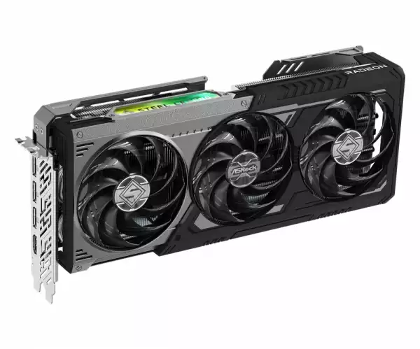 Видео карта ASRock Radeon RX 9070 GRE Steel Legend Dark 12GB OC GDDR6