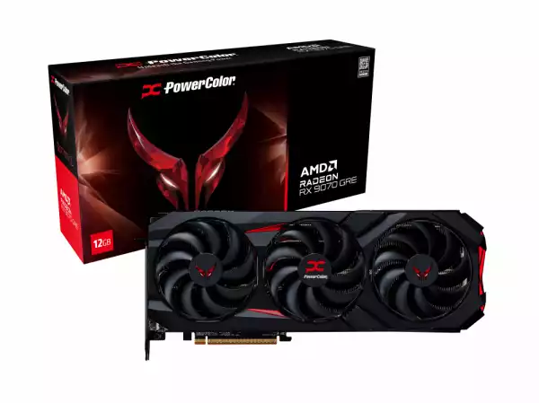 Видео карта PowerColor Radeon RX 9070 GRE Red Devil 12GB GDDR6