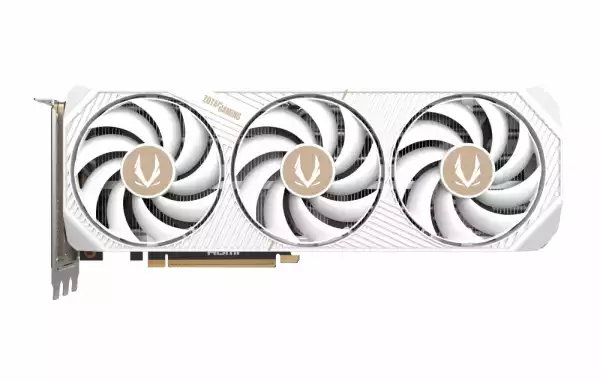 Видео карта ZOTAC GAMING RTX 5070 TI Solid Core OC White 16GB GDDR7