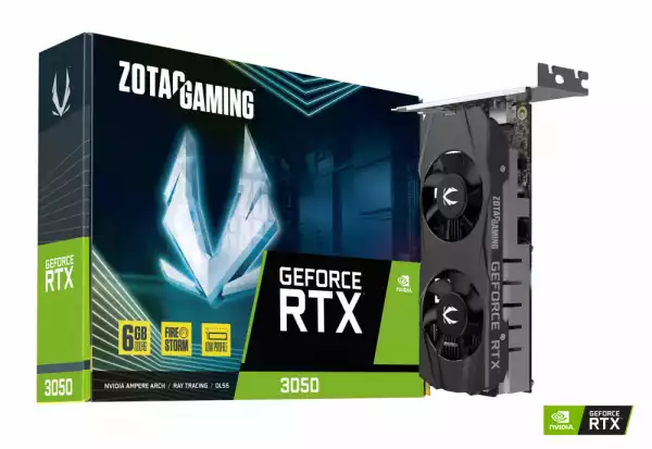Видеокарта ZOTAC GAMING RTX 3050 LP 6GB GDDR6