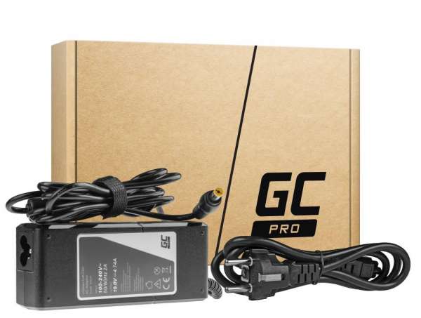 Захранване за лаптоп GREEN CELL, PRO Charger / AC Adapter 19V 4.74A 90W for Acer  5,5mm- 1,7mm
