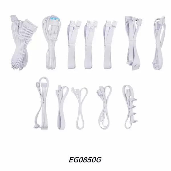 Захранващ блок Lian Li EDGE EGO850 White 850W 80+ Gold PCIe 5.1, ATX 3.1