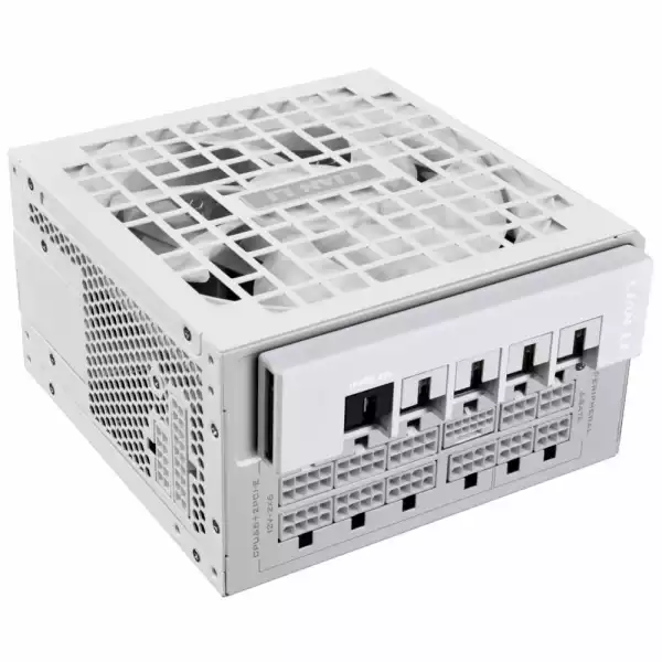 Захранващ блок Lian Li RS 1200W 80+ Gold PCIe 5.1, ATX 3.1, RS Hub - Бял