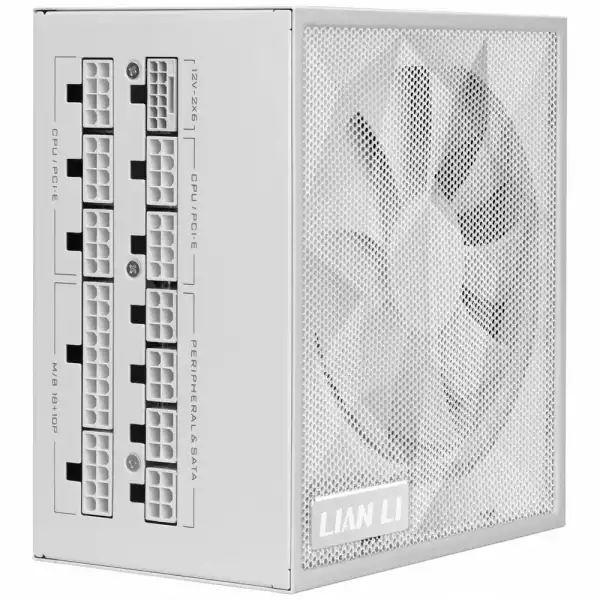 Захранващ блок Lian Li SX1000P White 1000W 80+ Platinum PCIe 5.1, ATX 3.1