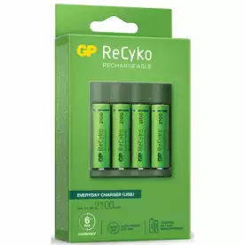 Зарядно у-во GP BATTERIES B421 210AAHCE-EB4+4 AA NiMH 2100mAh Зарядно у-во GP BATTERIES B421 210AAHCE-EB4+4 AA NiMH 2100mAh