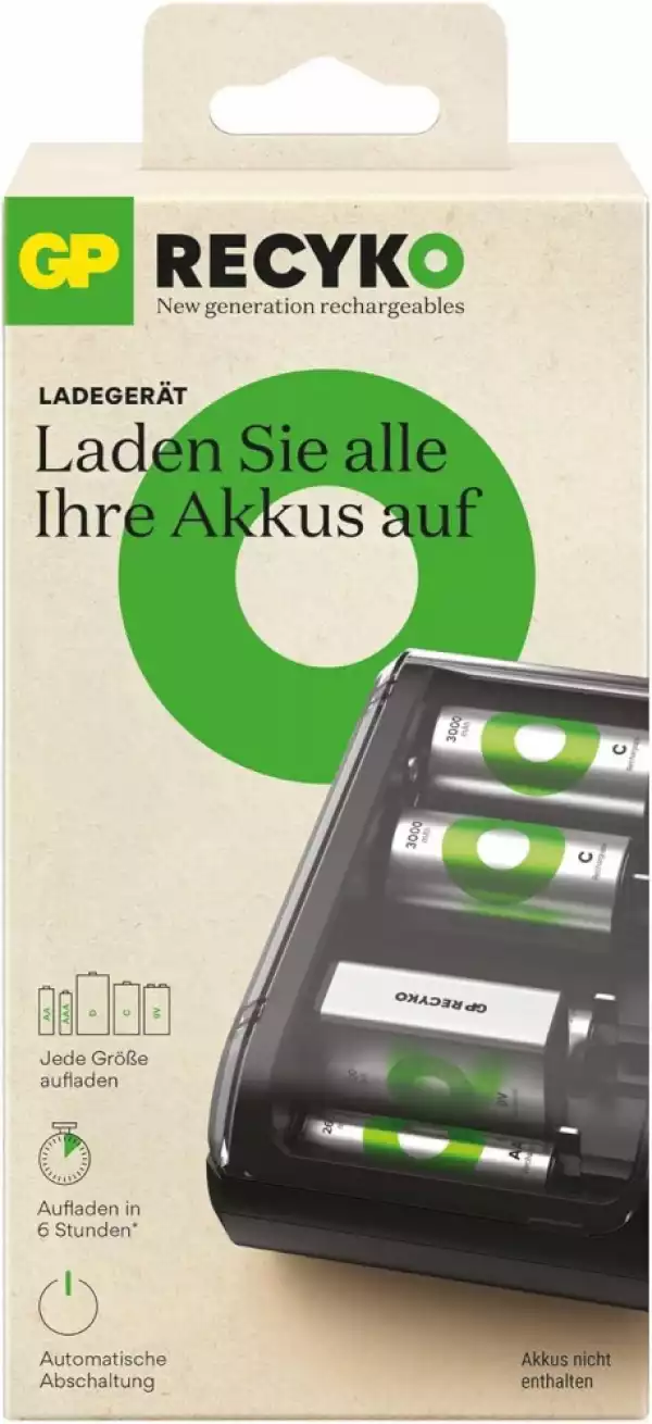Зарядно у-во с 6 гнезда / 4 канала Universal Charger R6,03,14,20,22 B361 GP Зарядно у-во с 6 гнезда / 4 канала Universal Charger R6,03,14,20,22 B361 GP