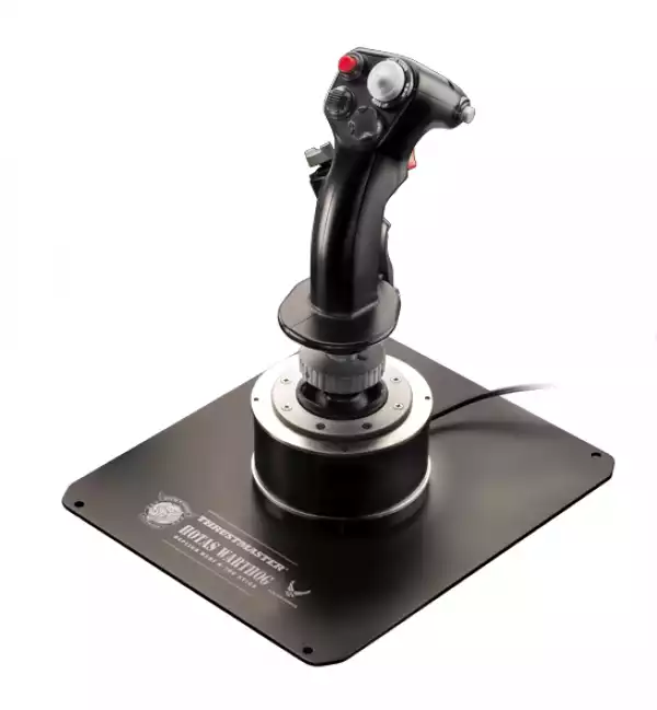 Жичен джойстик, авиосимулатор Thrustmaster HOTAS Warthog Flight Stick за PC, Черен