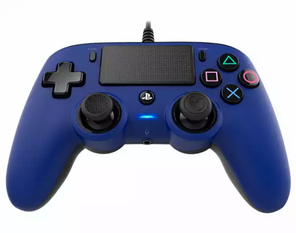 Жичен геймпад Nacon Wired Compact Controller, Син Жичен геймпад Nacon Wired Compact Controller, Син