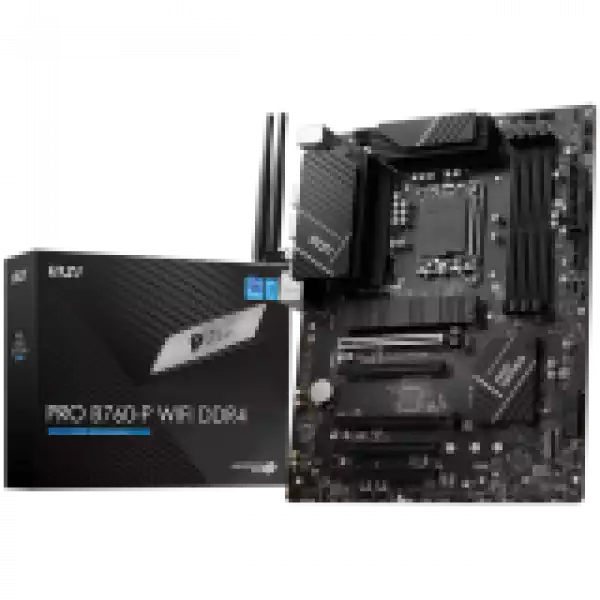 MSI PRO B760-P WIFI DDR4, ATX, Socket 1700, Dual Channel DDR4 5333(OC ...