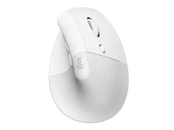 Logitech Fly LOGITECH Lift Bluetooth Vertical Ergonomic Mouse - OFF-WHITE/PALE GREY ...