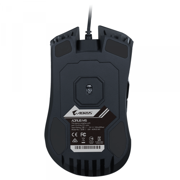 Геймърска оптична мишка Gigabyte Aorus M5 RGB Fusion GA-MOUSE-AORUS-M5 ...