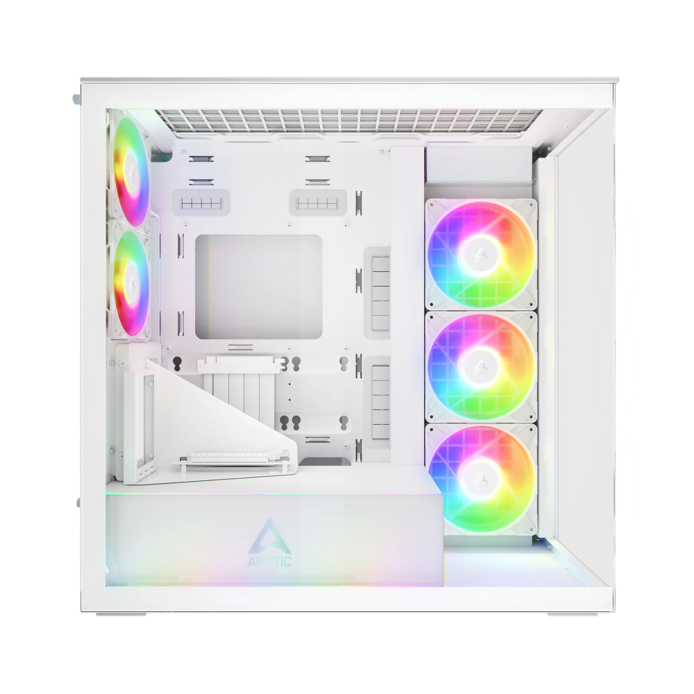 Arctic Riser Arctic кутия Case E-ATX - Xtender VG (White) - PCIe Gen 4 riser includ ...