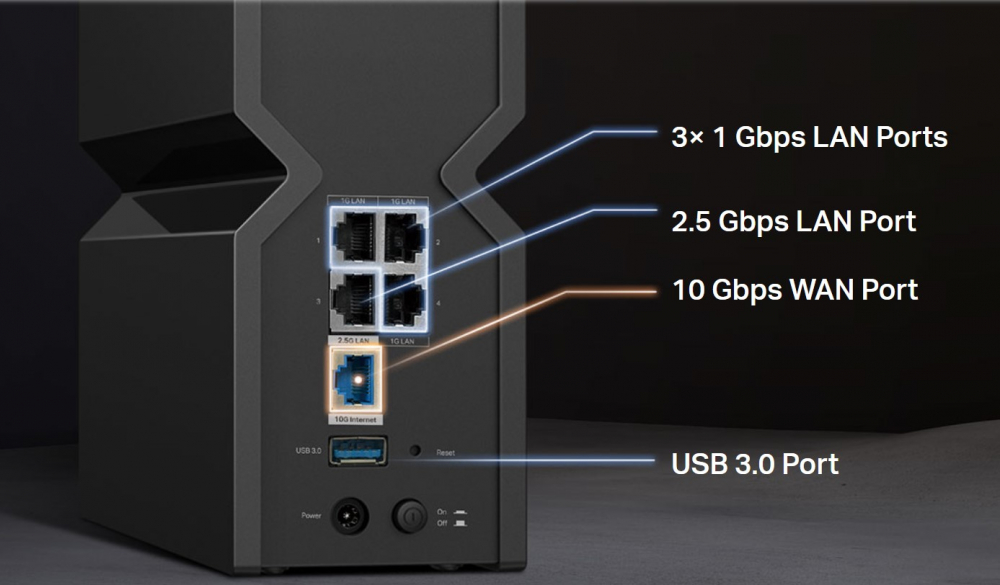 Рутер Wi-Fi 7 TP-Link Archer BE700 BE15000 3-лентов Archer BE700_VZ|Fly.bg
