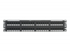 19 48 port 2U NetKey Category 5e preloaded 110 style punchdown patch panel, Ro
