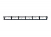 24 port patch panel with labels, supplied with 6 factory installed CFFPL4 type s