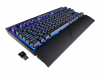 CORSAIR K63 Wireless Mechanical Gaming Keyboard Backlit Blue LED Cherry MX Red US
