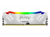 KINGSTON FURY Renegade 16GB DIMM DDR5 7200MT/s DDR5 CL38 RGB White XMP
