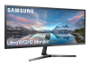 Монитор SAMSUNG LS34J550WQRXEN 34inch VA UWQHD 3440x1440 21:9 3000:1 300cd/m2 60Hz 4ms GTG DP HDMI