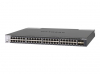 NETGEAR M4300-48X 48x10G 48x10GBASE-T 4xSFP+ stackable Mng. Switch for Server Aggregation XSM4348CS 1U Rack SDN-ready Open Flow 1.3