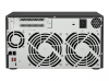 QNAP 8-bay NAS AMD Ryzen Embedded V1500B 2.2GHz 8GB 8xSATA 6Gb/s bays 2xM.2 NVMe PCIe Gen3 SSD slots 2x2.5GbE LAN optional 10GbE