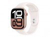 Смартчасовник APPLE Watch S10 GPS 46mm Rose Gold Alu Case with Light Blush Sport Band ML