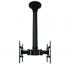 Neomounts Flat Screen Ceiling Mount (Height: 64-105 cm) for 2 Monitor Screens