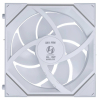 Вентилатори 3бр Lian Li UNI FAN SL-INF Wireless ARGB PWM Reverse - 120 mm Бели + Контролер