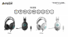А4tech Fstyler FH300U Слушалки с микрофон USB, Noice Cancelling, бял