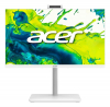Настолен Компютър Acer Aspire C27-A, 27" FHD IPS AiO 120Hz, Intel Core i5-13420H (up to 4.60GHz, 12MB), 16GB DDR4 (1 slot free), 512GB SSD, no DVD, Intel UHD, HDMI, RG-45, WiFi 6, BT 5.0, Glan, Ergo stand w Height Adj., 5MPCam+mic, KBD& Mouse Wireless, NO OS, White