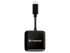 Transcend SD/microSD Card Reader, USB 3.2 Gen 1, Black, Type C