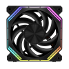 Darkflash Комплект вентилатори Fan Pack 3-in-1 3x120mm - INF34 Black, Daisy-Chain, Addressable RGB