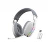 Marvo безжични геймърски слушалки Gaming Headphones Pulz 70W WH - Bluetooth, 2.4G - MARVO-HG9086W-WH