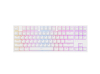 Genesis Gaming Keyboard Thor 404 TKL White RGB Backlight US Layout Yellow Switch