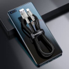 Кабел Baseus Cafule USB към USB-C 66W 0.25м CAKF000001 - черен